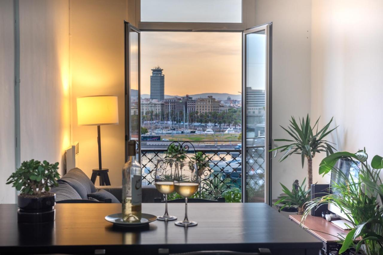 Superb Cute Flat Barcelona Bests View On The Sea For Couple Exterior photo